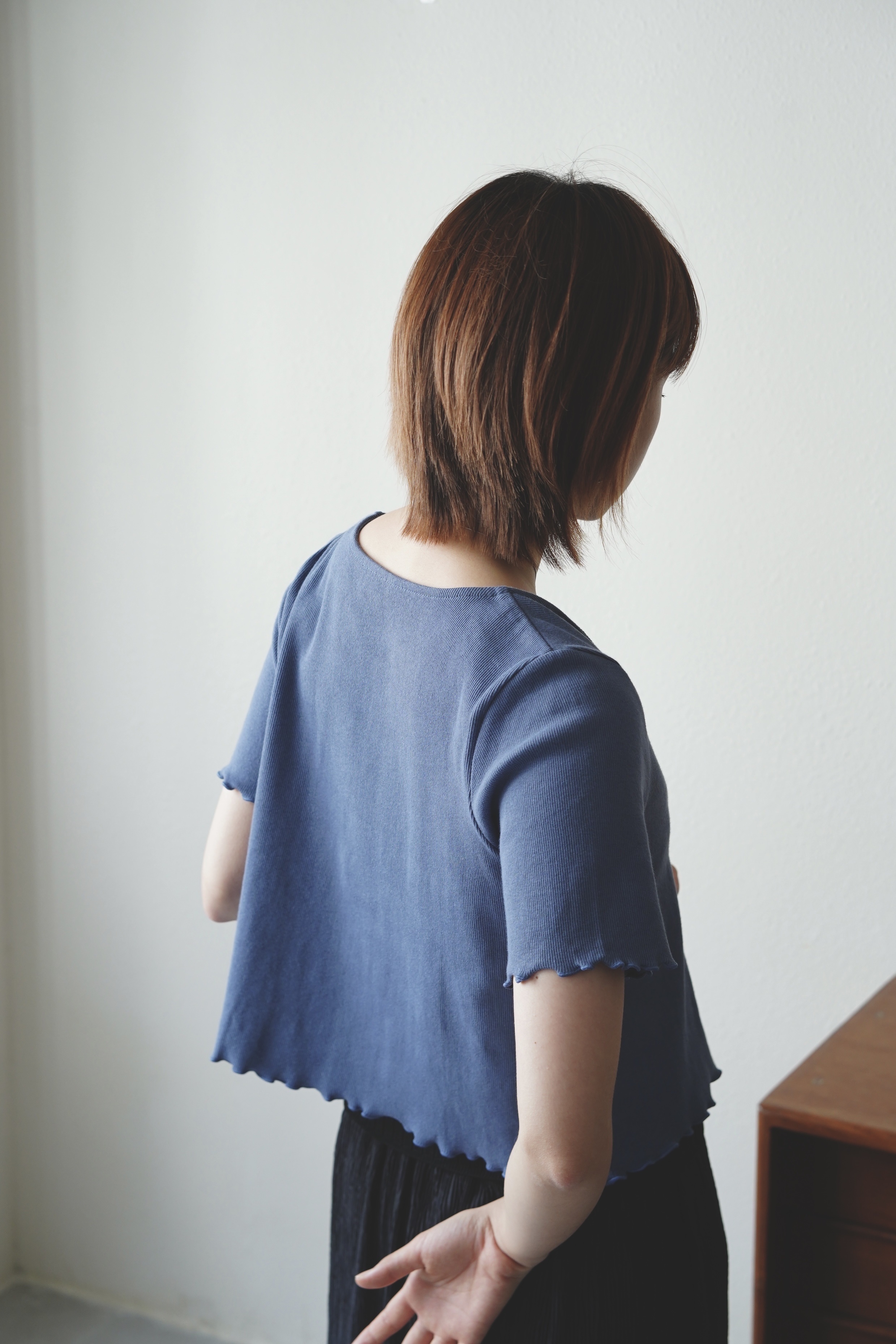 百搭雙拉鏈羅紋外套 - JK62041