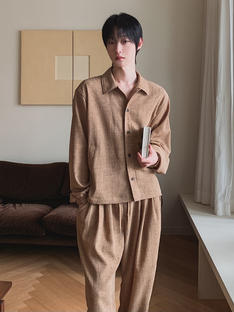 Ruco 褶皺襯衫夾克