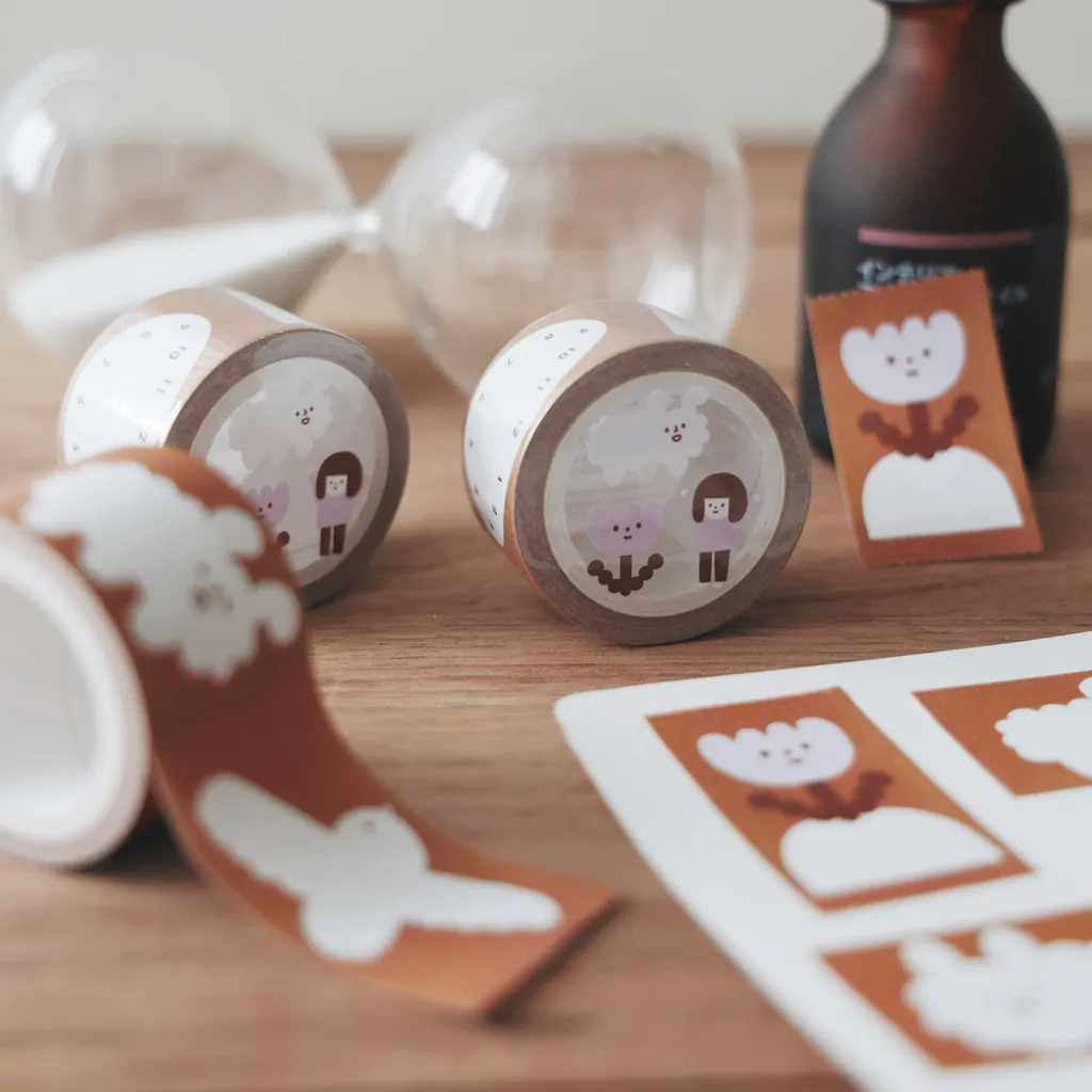 時光 可撕便條紙膠帶 便利貼卷｜右手超人