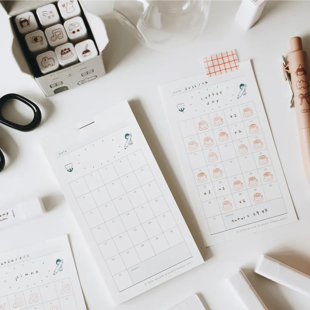 習慣追蹤 50枚 便條本｜右手超人