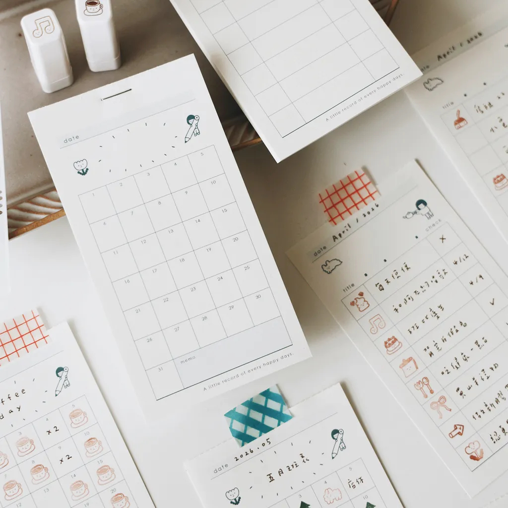 習慣追蹤 50枚 便條本｜右手超人