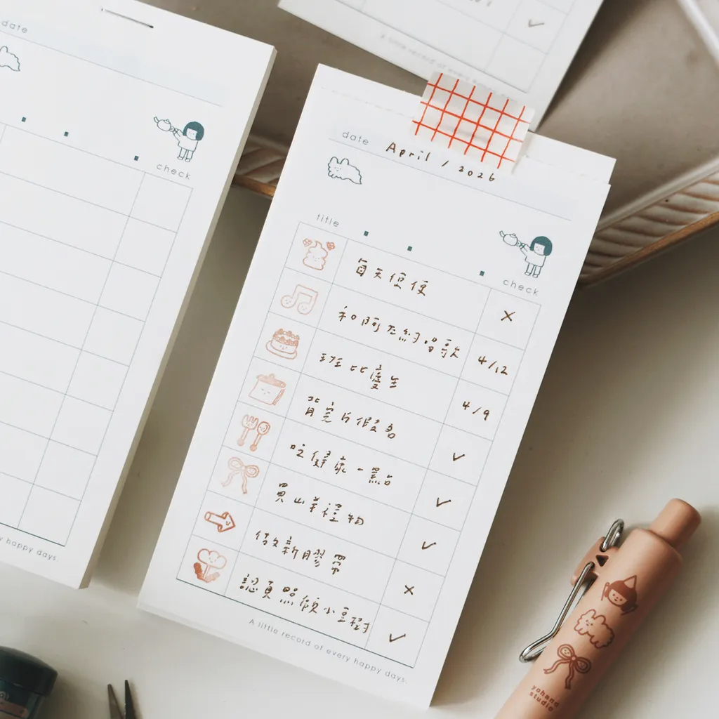 待辦事項 50枚 便條本｜右手超人