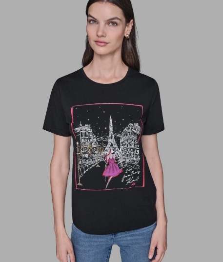 OBS428 KLP HOLIDAYS IN PARIS TEE
