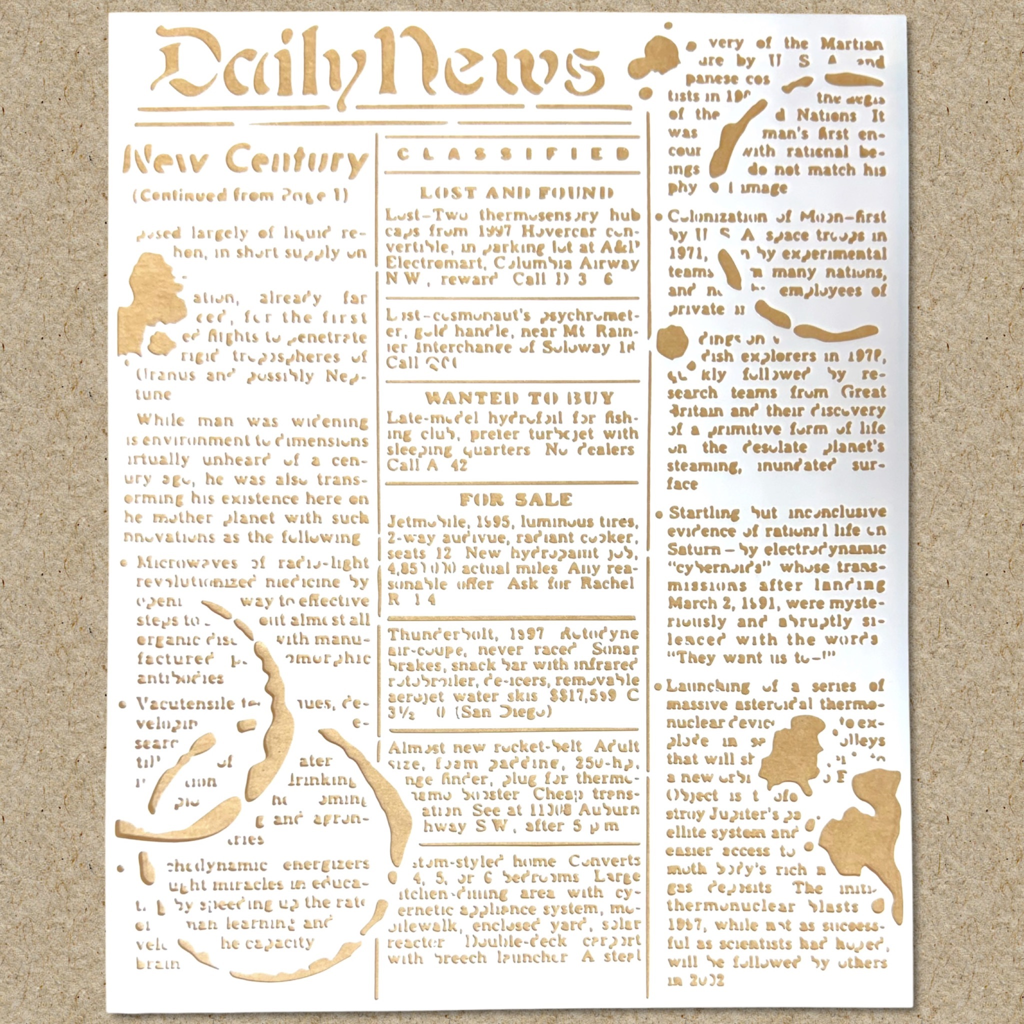 【新品】塗丫板（3入) _T9015