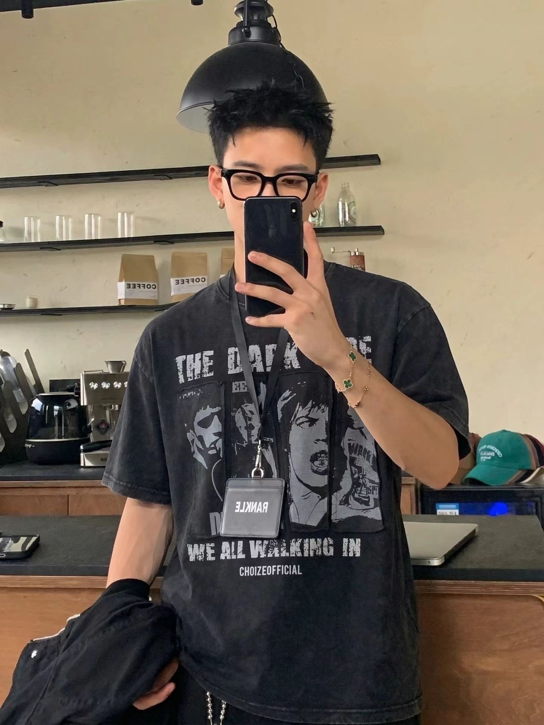 (GOAL) 漫畫風水洗短T 男女款 choize H773