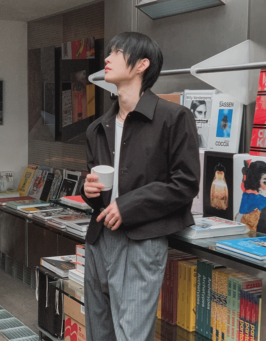 Duro立領西裝外套