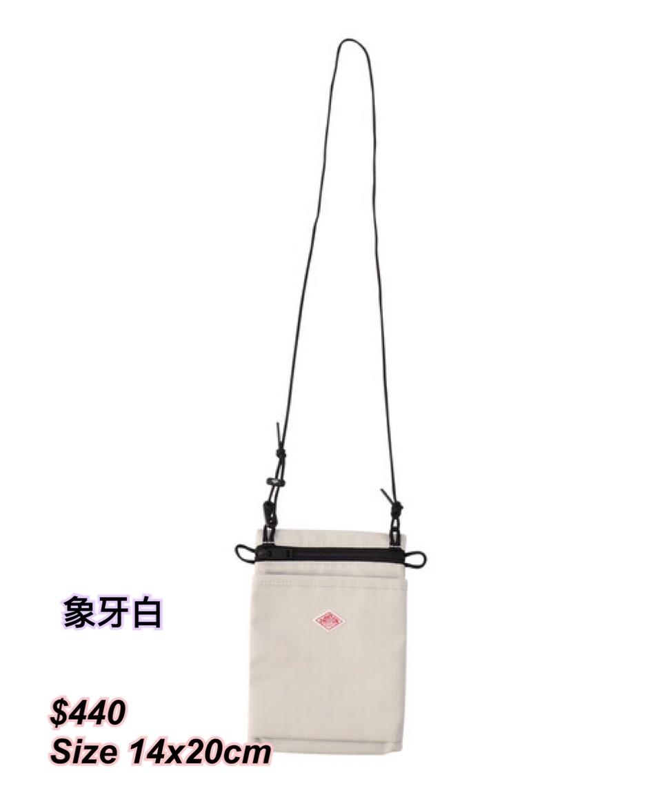 260416 Danton 前面拉鍊信封小袋/多色