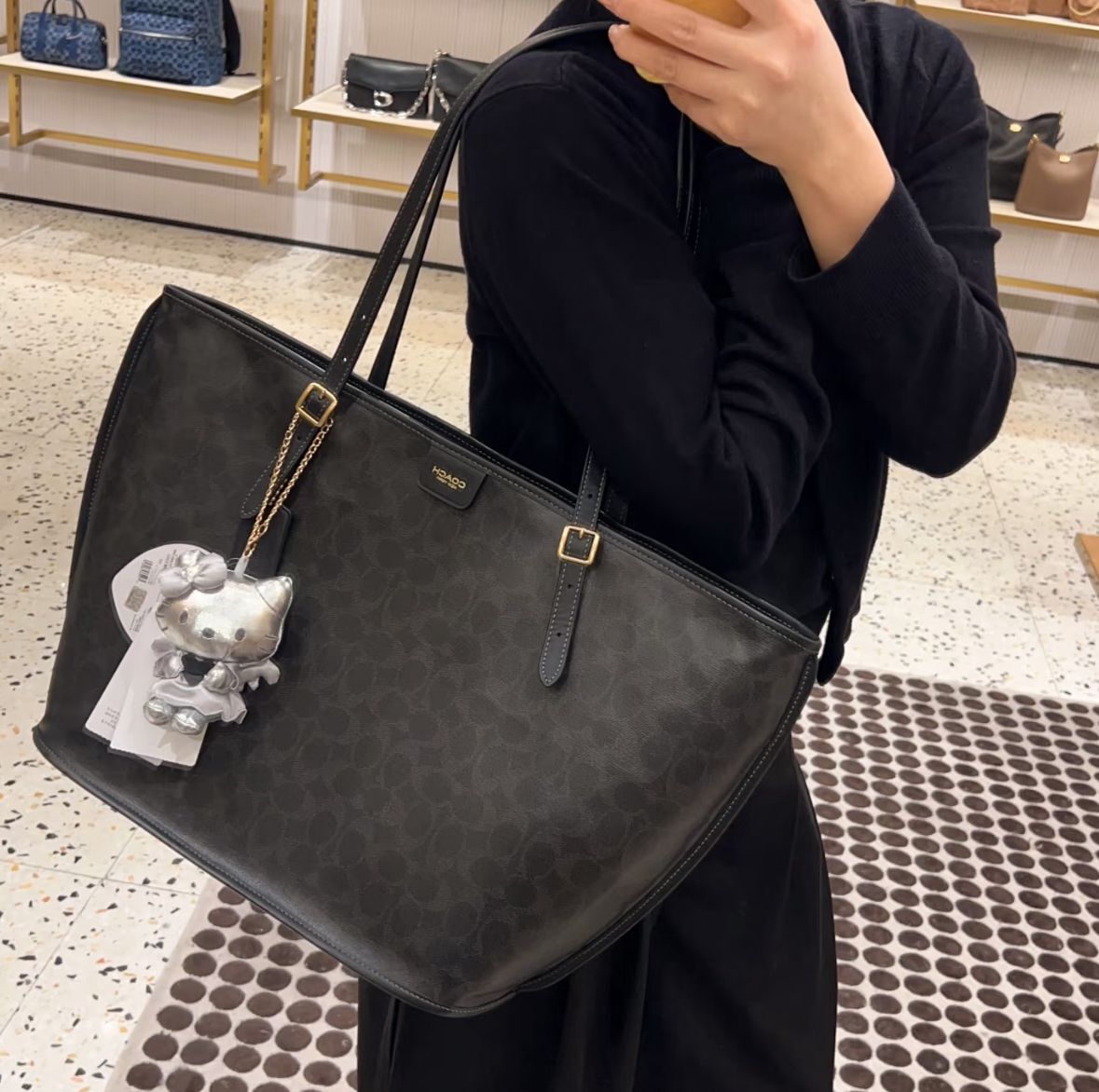 【現貨】COACH Taxi H041585 tote 包包