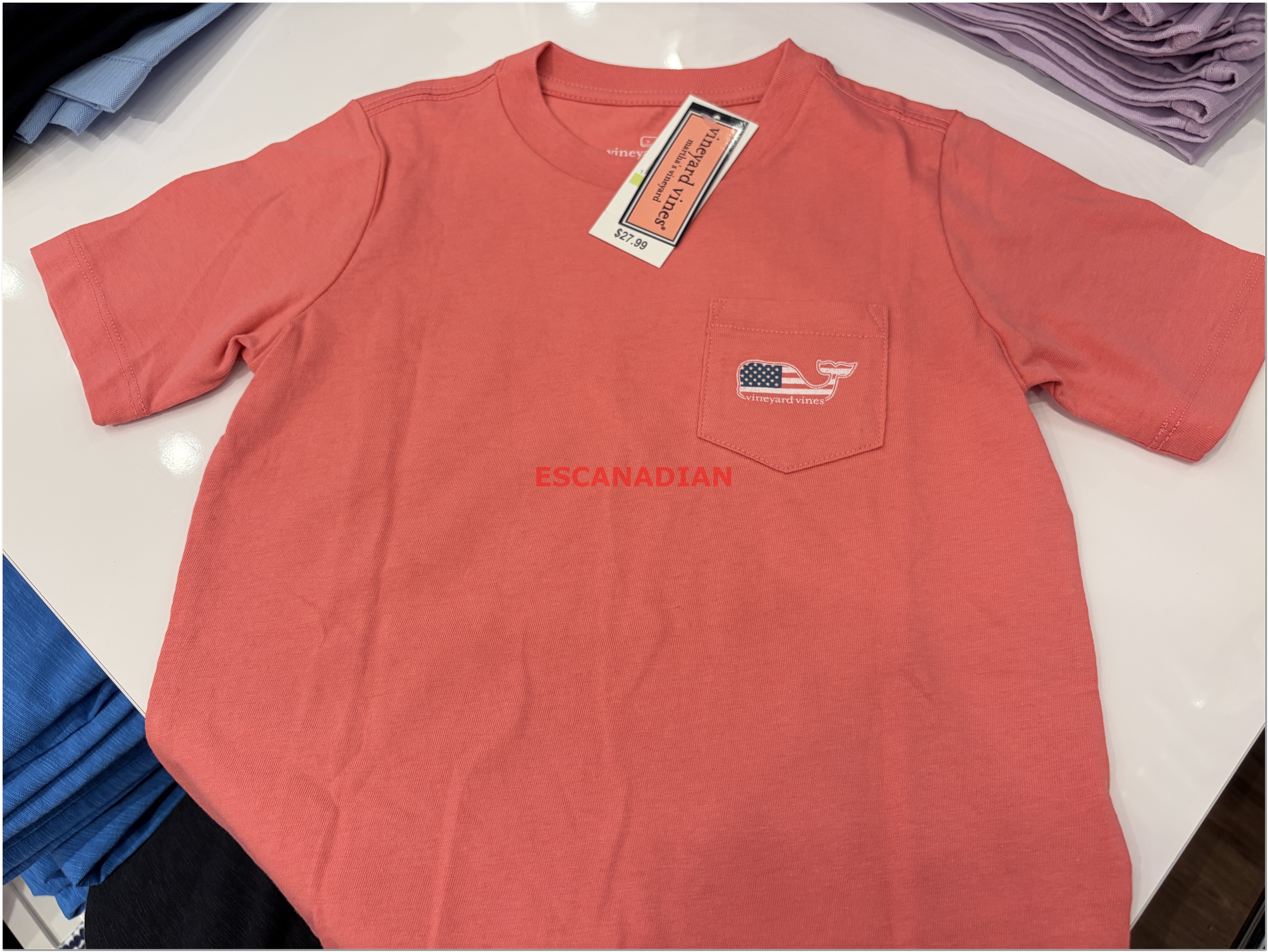 【限時】Vineyard Vines小鯨魚 男童裝 正反圖 短TEE