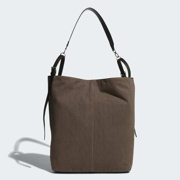 Adidas 愛迪達 U Belted Tote KT0862 側背包 肩背 斜背 落葉棕 帆布大包 金屬logo