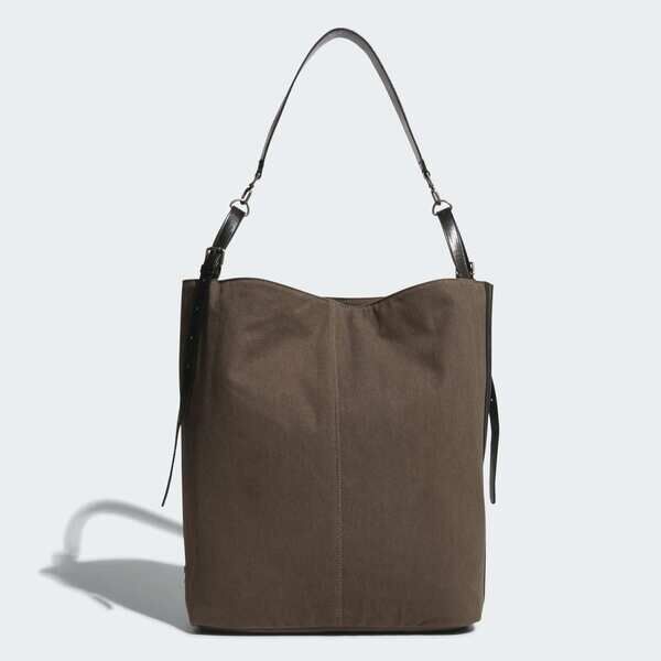 Adidas 愛迪達 U Belted Tote KT0862 側背包 肩背 斜背 落葉棕 帆布大包 金屬logo