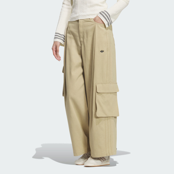 Adidas 愛迪達 Pants W IA7510 女 長褲 運動長褲 休閒長褲 卡其 亞版 工裝
