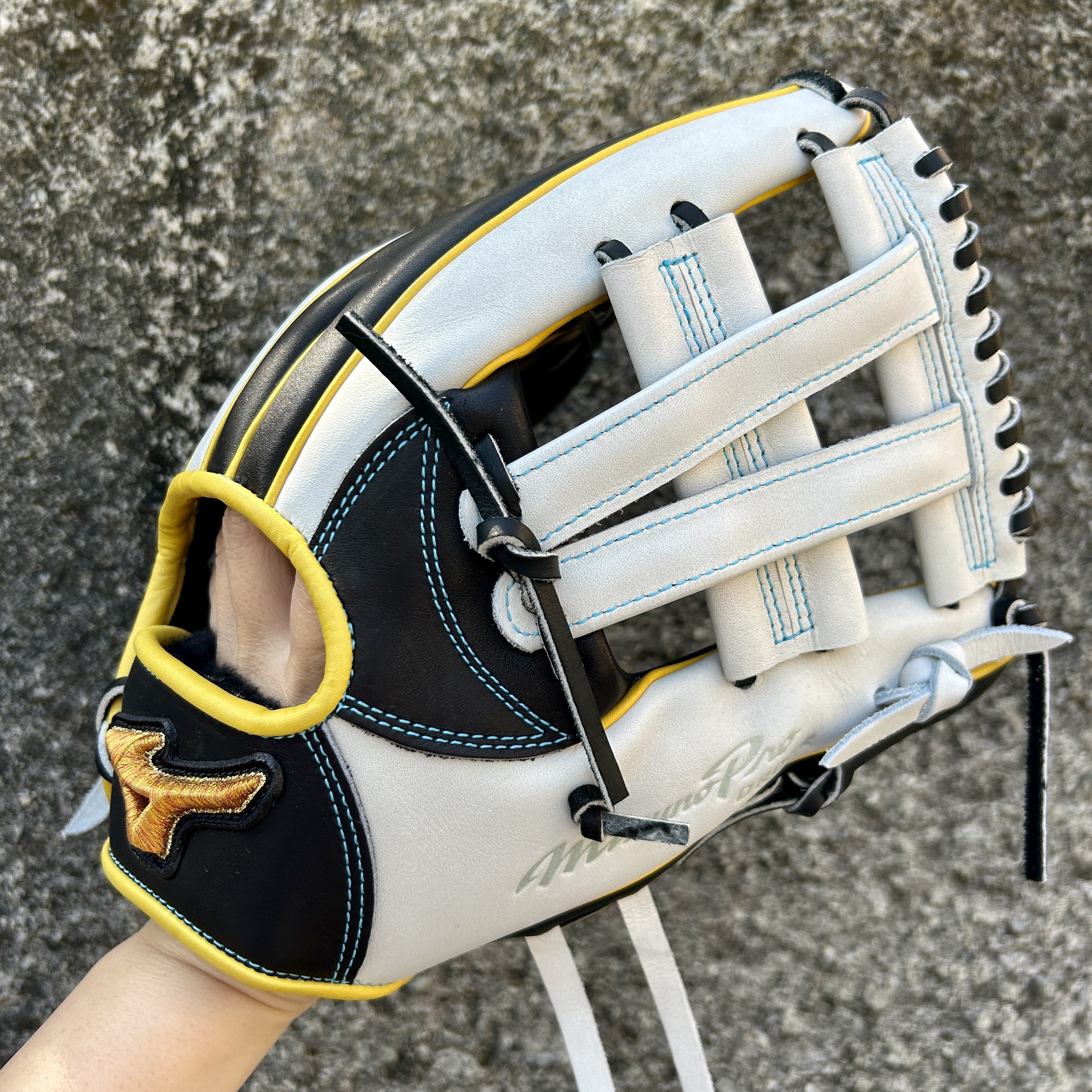 【照片分享】MIZUNO mizuno pro 硬式内野 1AJGH74150 長岡秀樹(東京ヤクルト)モデル内野⼿型①