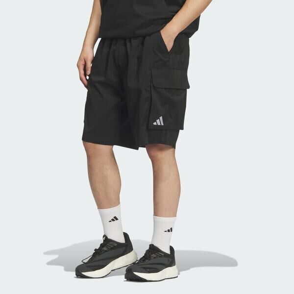 Adidas 愛迪達 Ct Wov Car Sho KS1191 男 短褲 運動短褲 休閒短褲 黑 亞版 工裝風