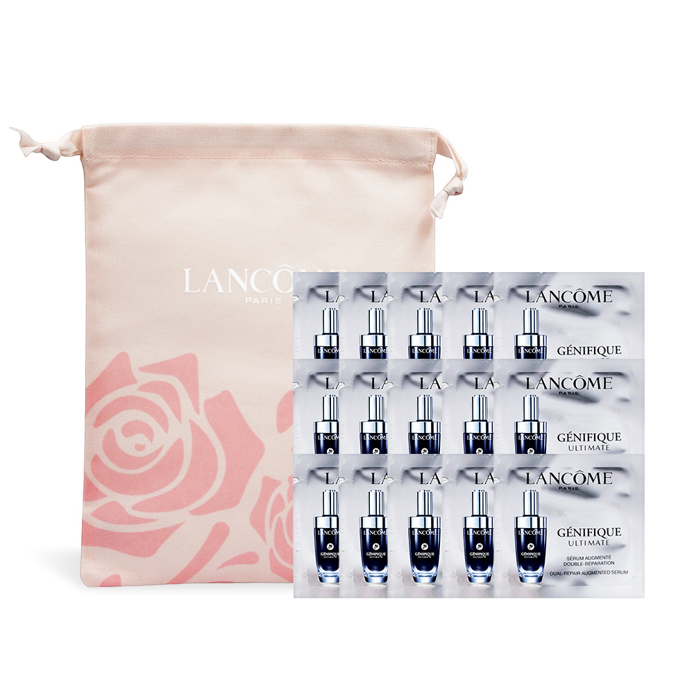 LANCOME 蘭蔻 超極限肌因賦活露束口袋隨行組(1mlX15)