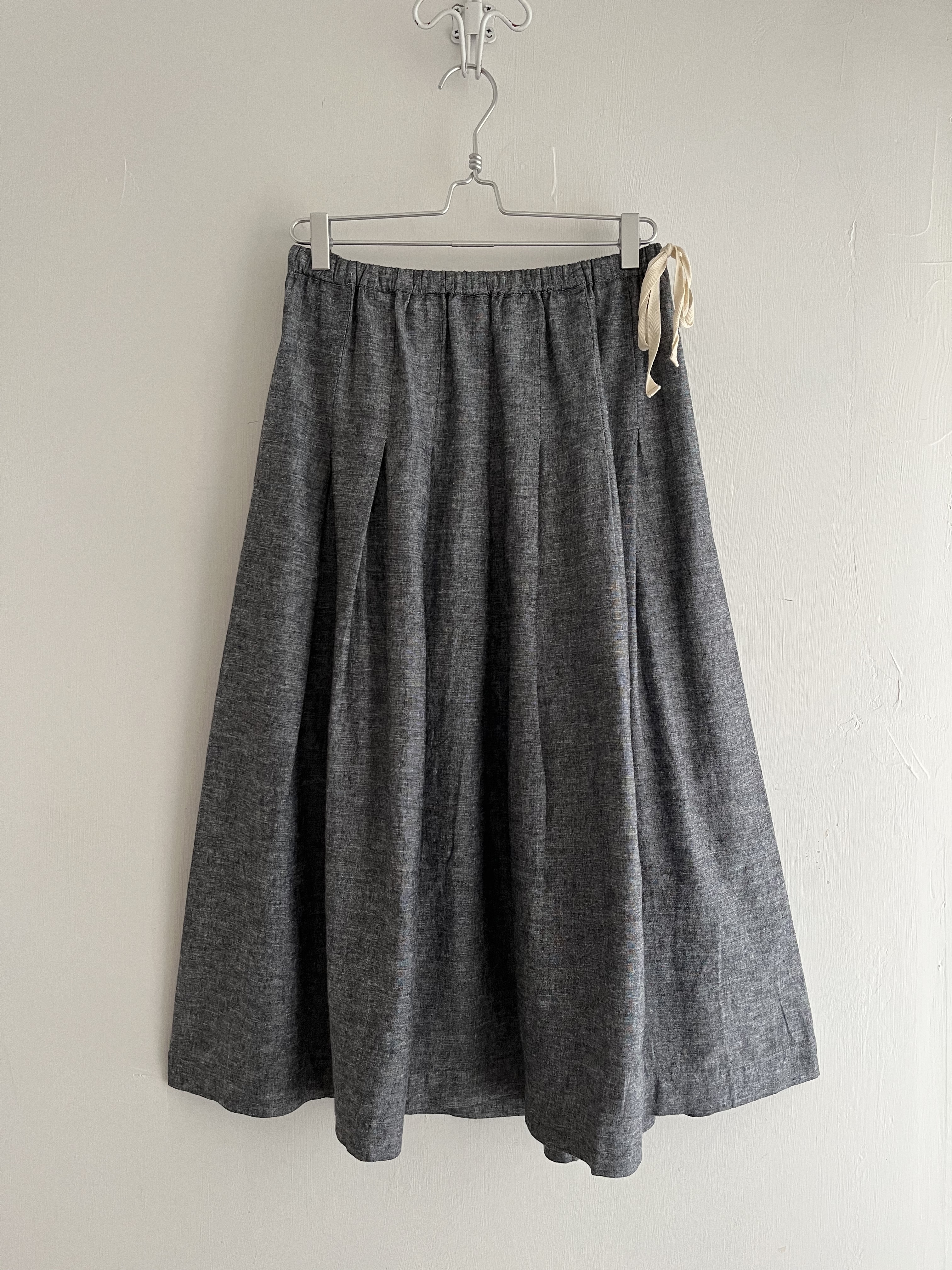 Bliss bunch炭灰色全橡筋裙