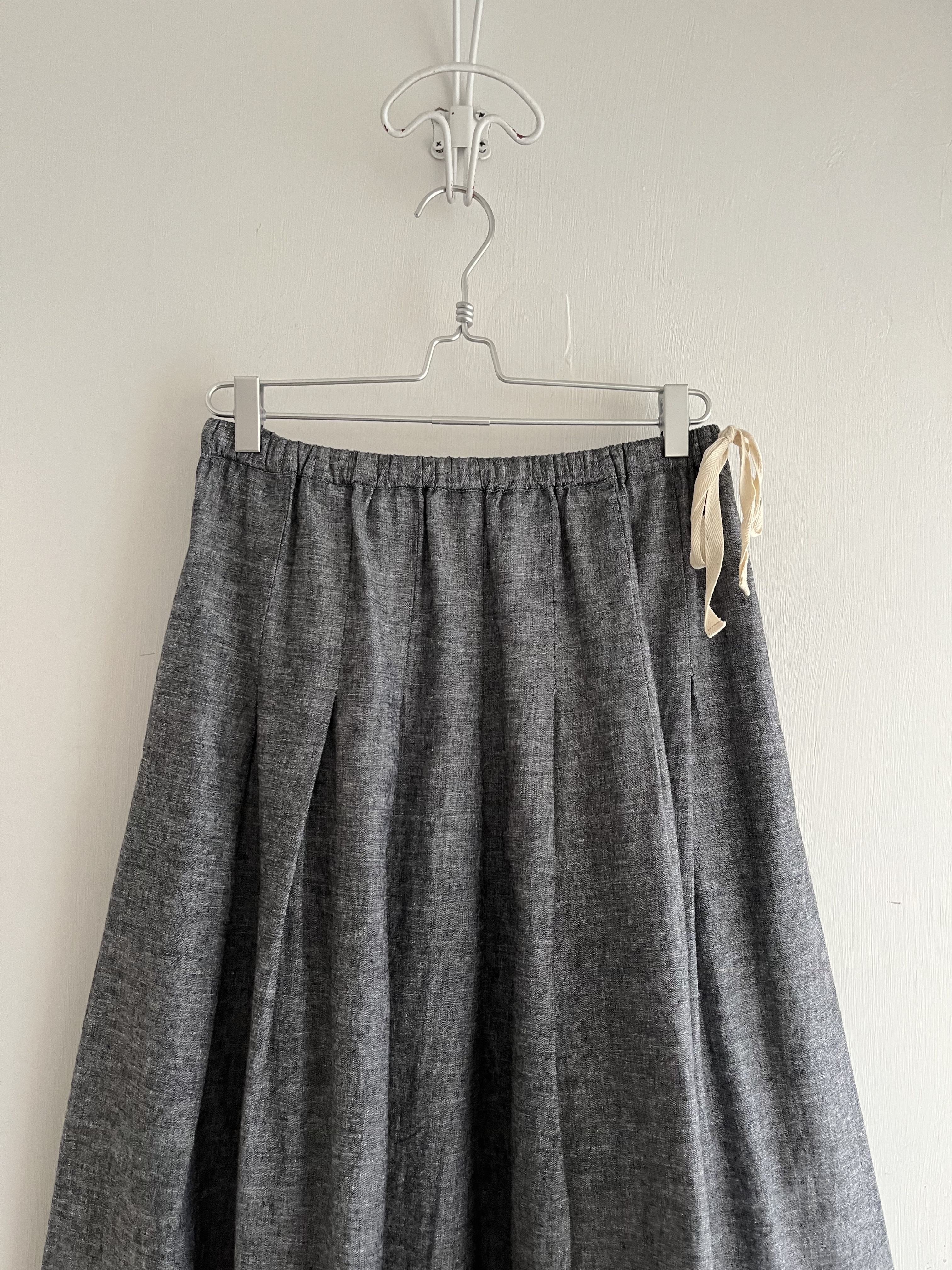 Bliss bunch炭灰色全橡筋裙