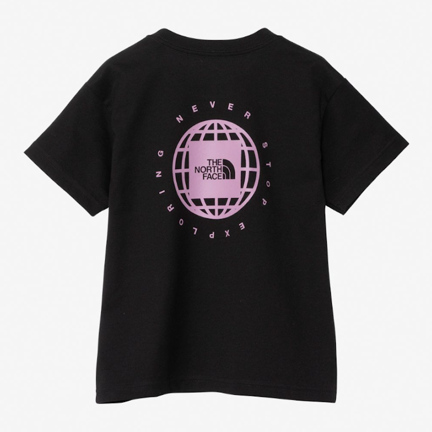 日本 2026 The North Face Short Sleeve Geo Square Logo Tee 嬰兒 T-Shirt