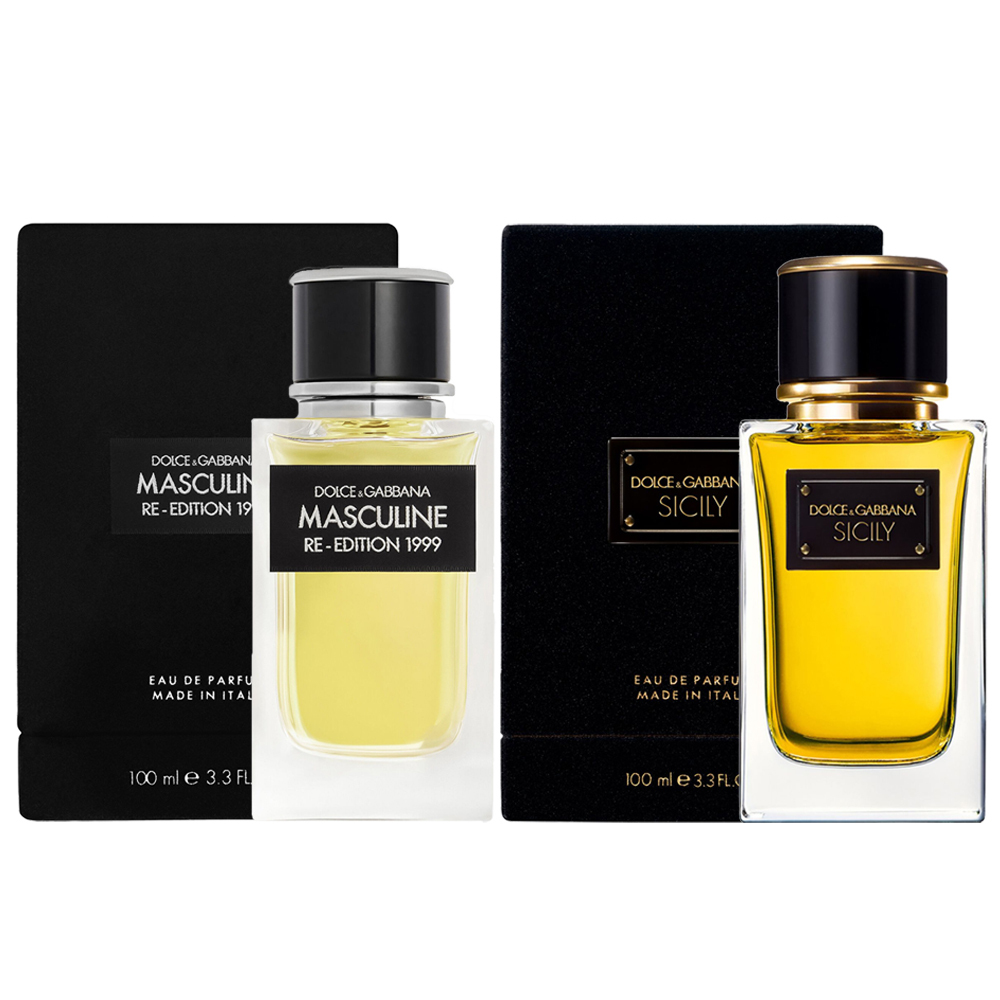Dolce & Gabbana D&G高訂系列 天鵝絨淡香精 100ml 復刻系列 - 義式古龍 1999 / 西西里島 - 任選