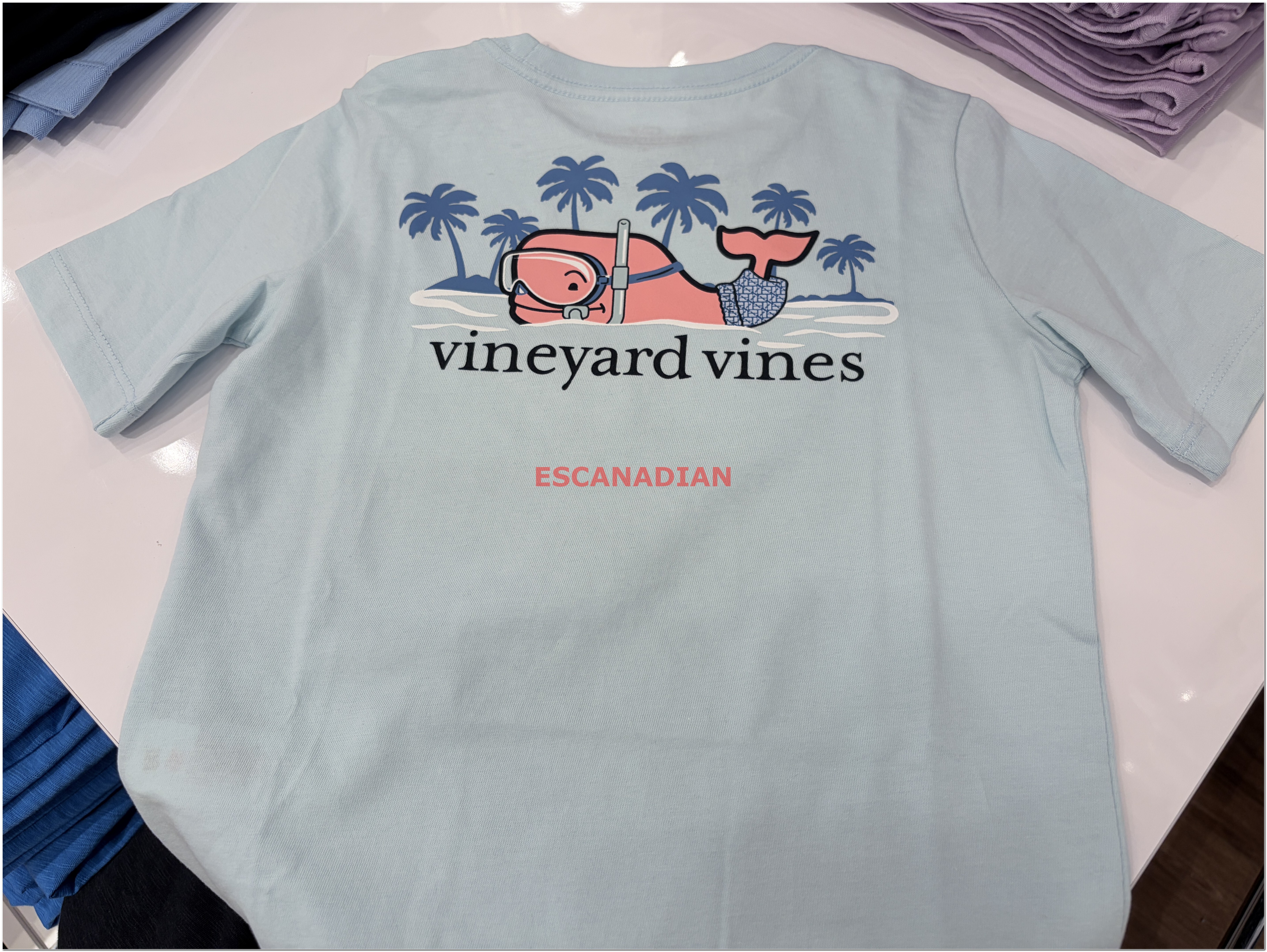 【限時】Vineyard Vines小鯨魚 男童裝 正反圖 短TEE