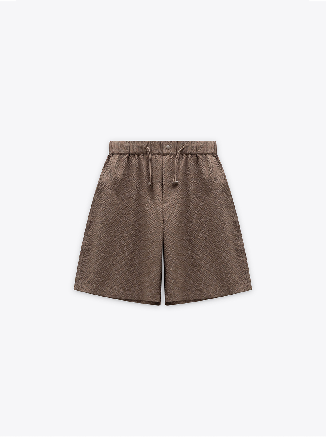 輕量泡泡肌理袖短褲