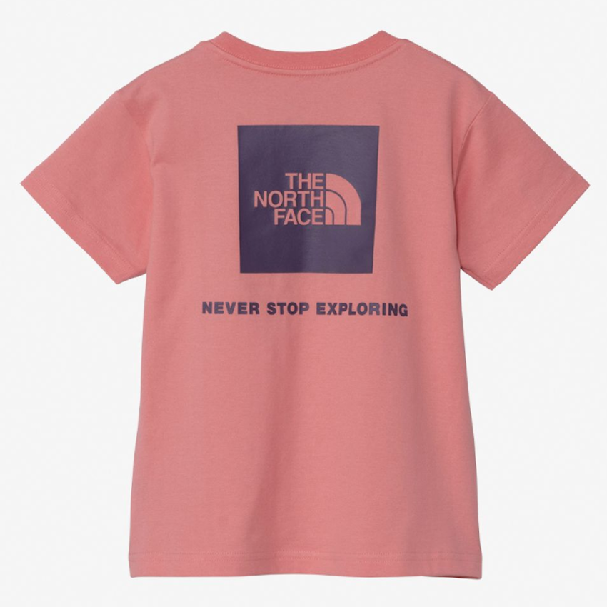 日本 2026 The North Face Toddler Short Sleeve Back Square Logo Tee 幼童 T-Shirt