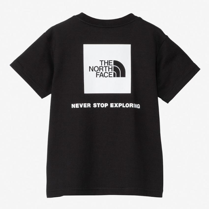 日本 2026 The North Face Toddler Short Sleeve Back Square Logo Tee 幼童 T-Shirt