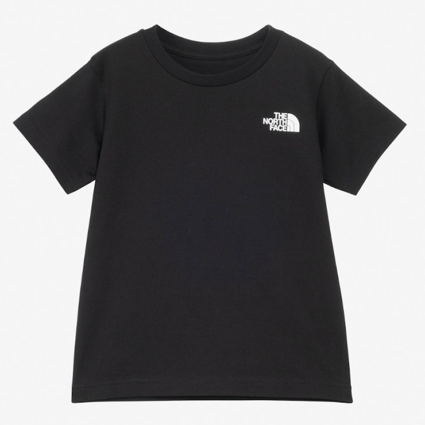 日本 2026 The North Face Toddler Short Sleeve Back Square Logo Tee 幼童 T-Shirt