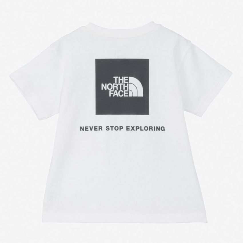 日本 2026 The North Face Toddler Short Sleeve Back Square Logo Tee 幼童 T-Shirt