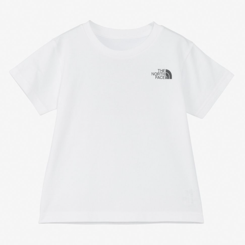 日本 2026 The North Face Toddler Short Sleeve Back Square Logo Tee 幼童 T-Shirt