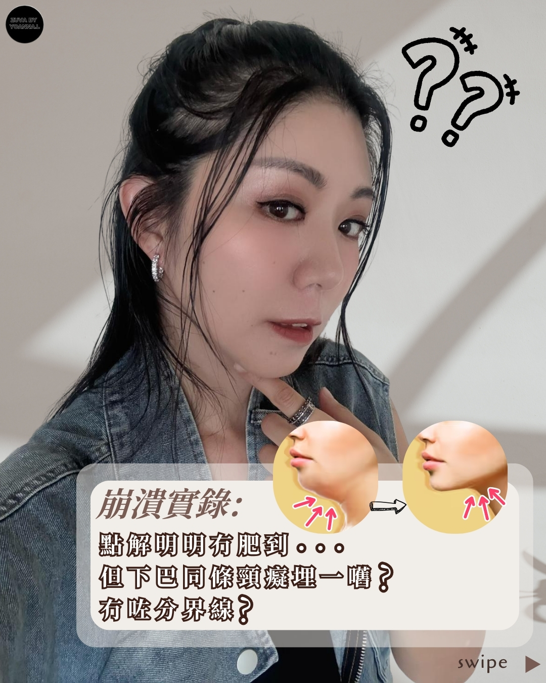 提拉下顎線3步曲