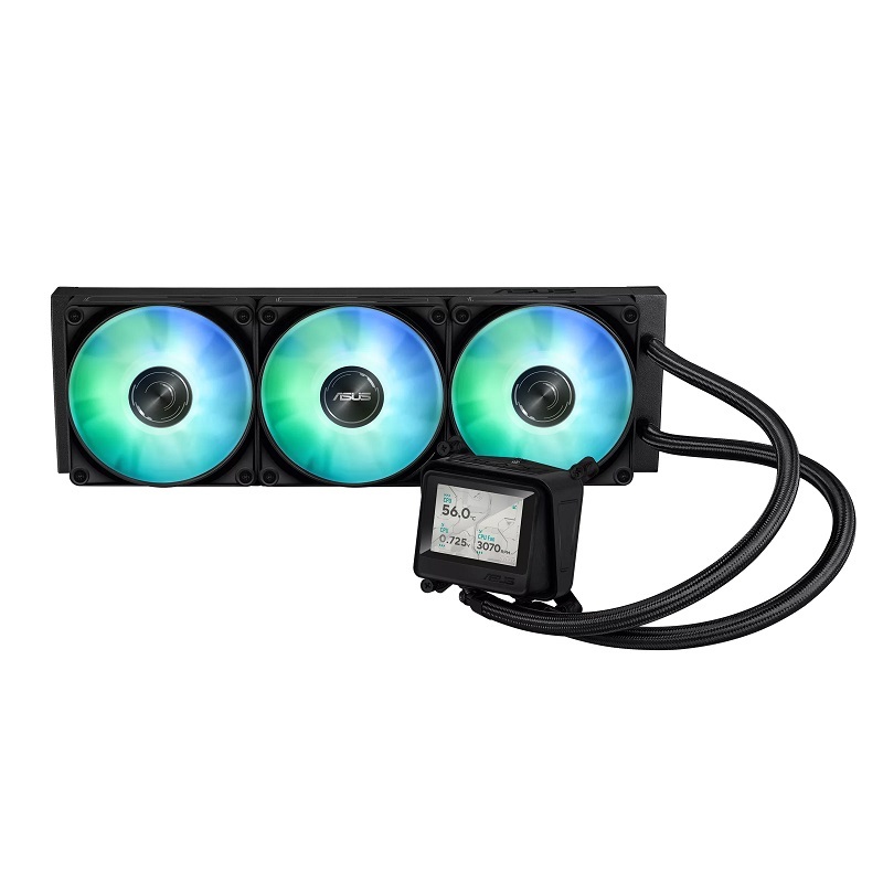 ASUS 華碩 MAX Gaming LC 360 ARGB LCD 一體式 CPU 水冷散熱器/90RC01G1-B0TAY0