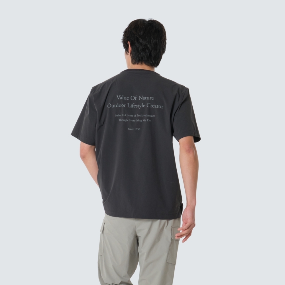 Snow Peak 輕薄機能Logo短袖T恤 S26MUS-TS31