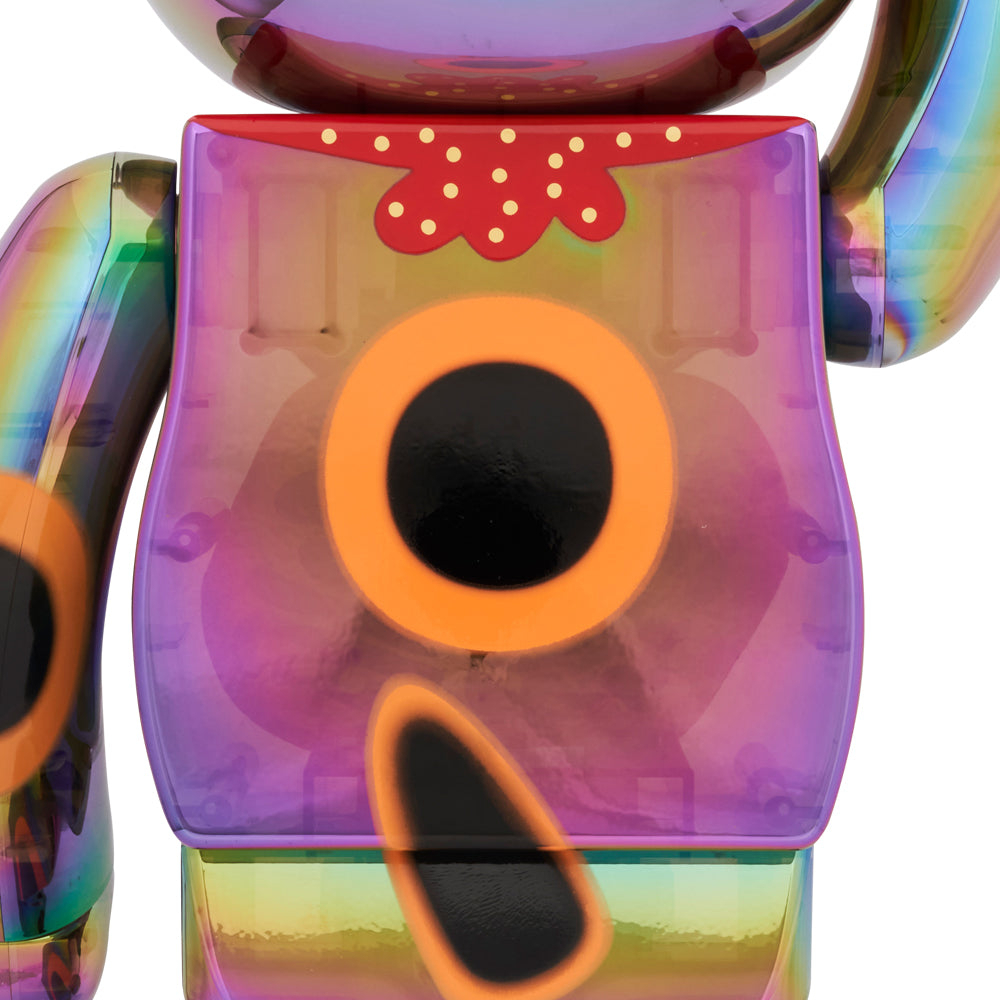 [預訂] Medicom BE@RBRICK 招財貓好運千萬亮黑色透明電鍍 1000%