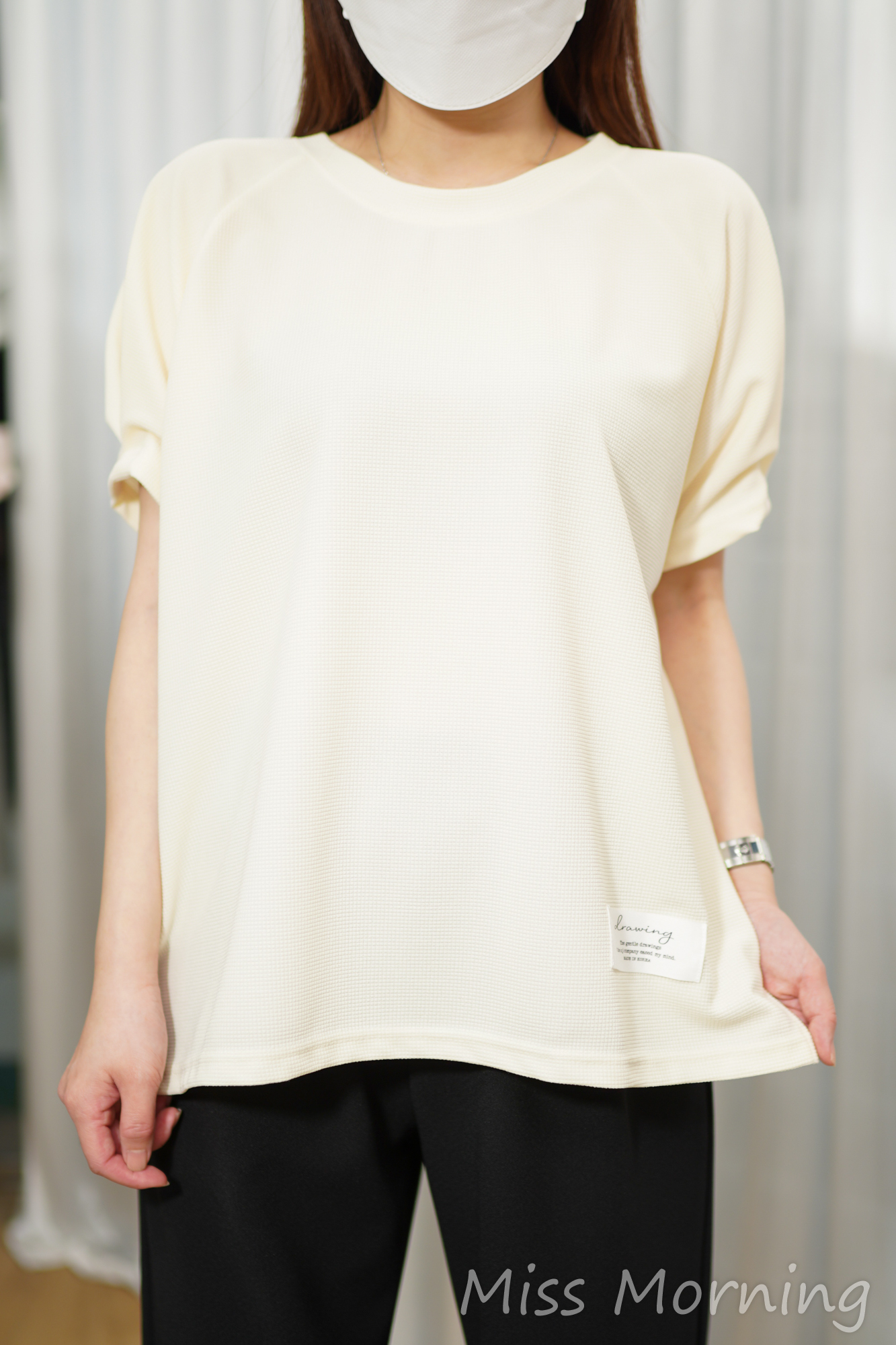 瘦小格紋上衣(15157)