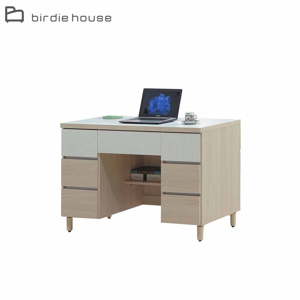 柏蒂家居-夏曼4尺七抽書桌/工作桌/辦公桌