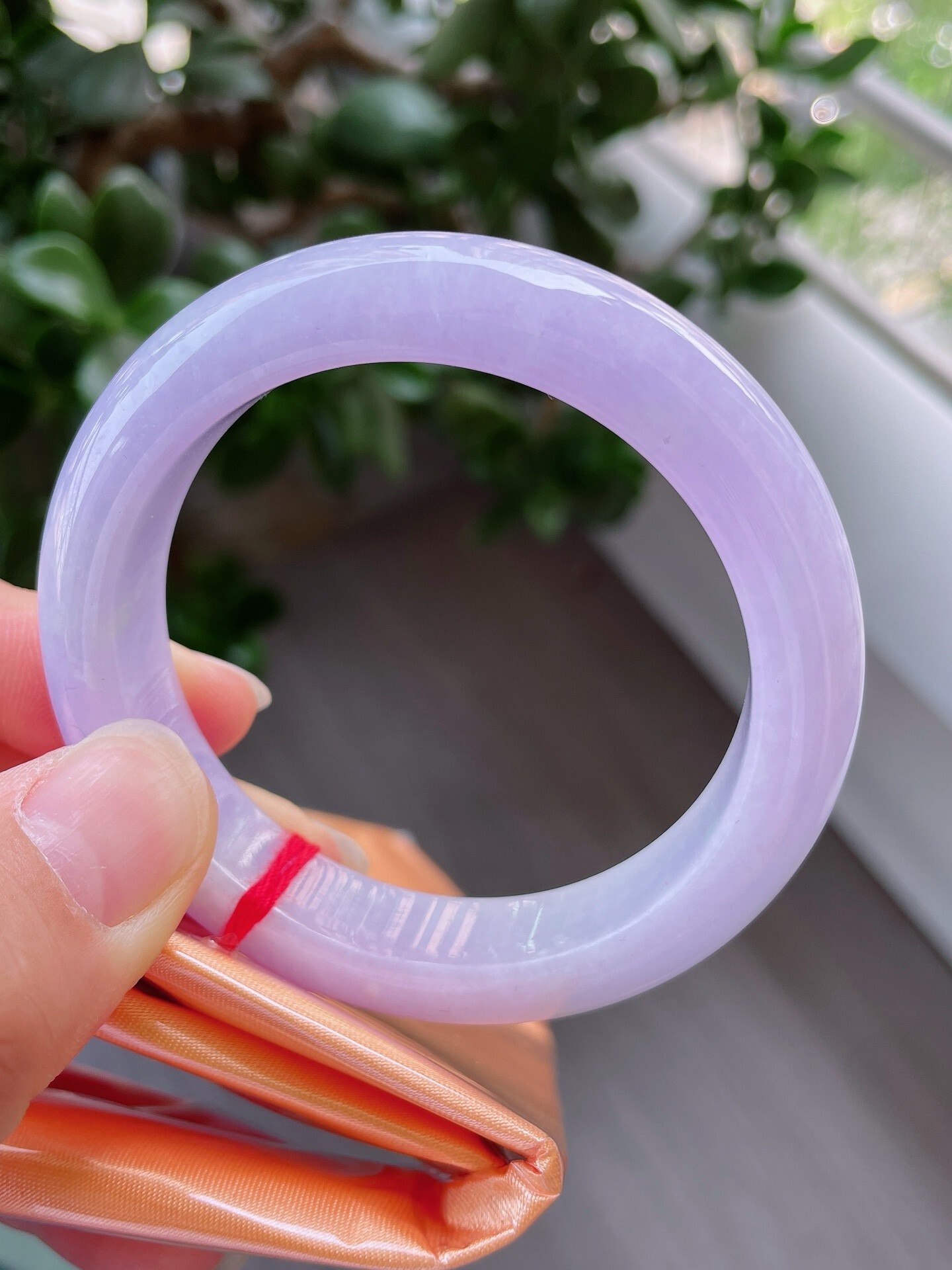 329126 54mm紫羅蘭正圈翡翠手鐲 (52-54)