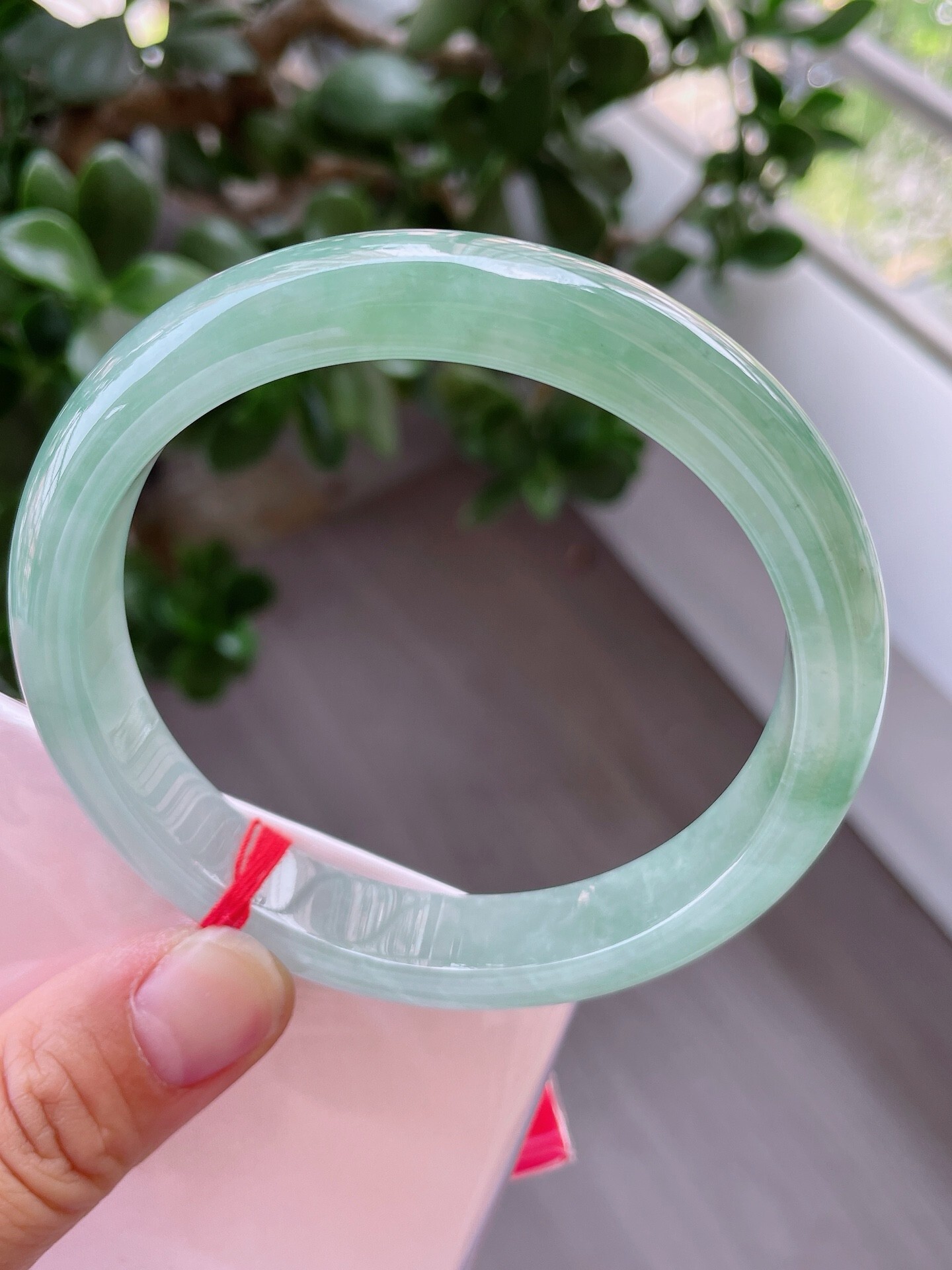 冰油翡翠手鐲,天然翡翠A玉, 緬甸玉, Jade, Jadeite
