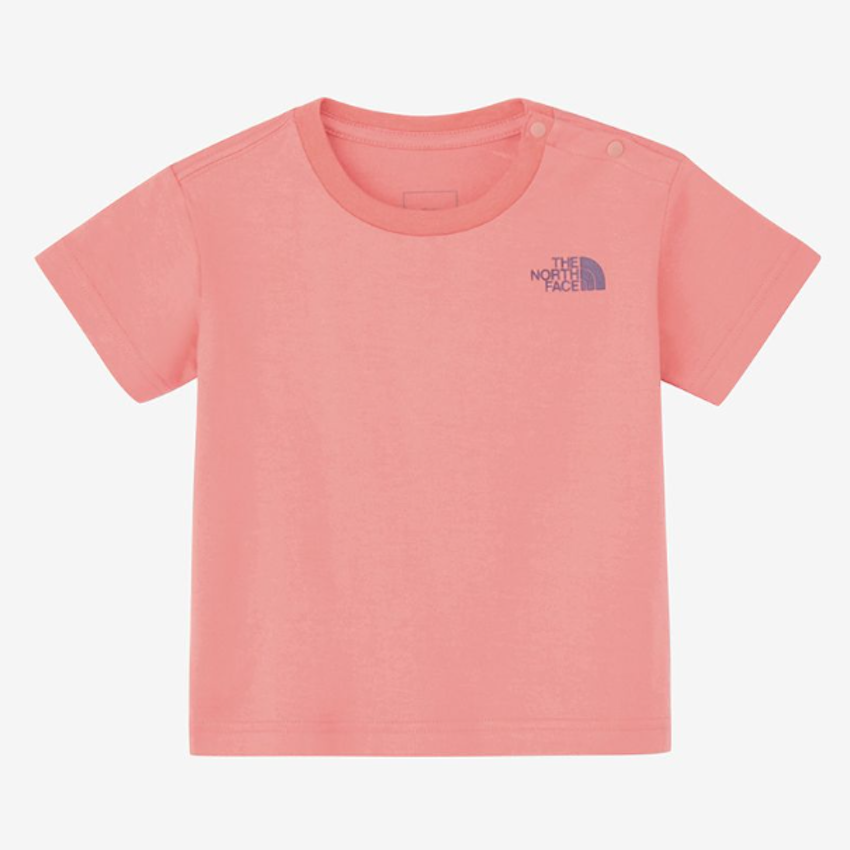 日本 2026 The North Face Toddler Short Sleeve Back Square Logo Tee 嬰兒 T-Shirt