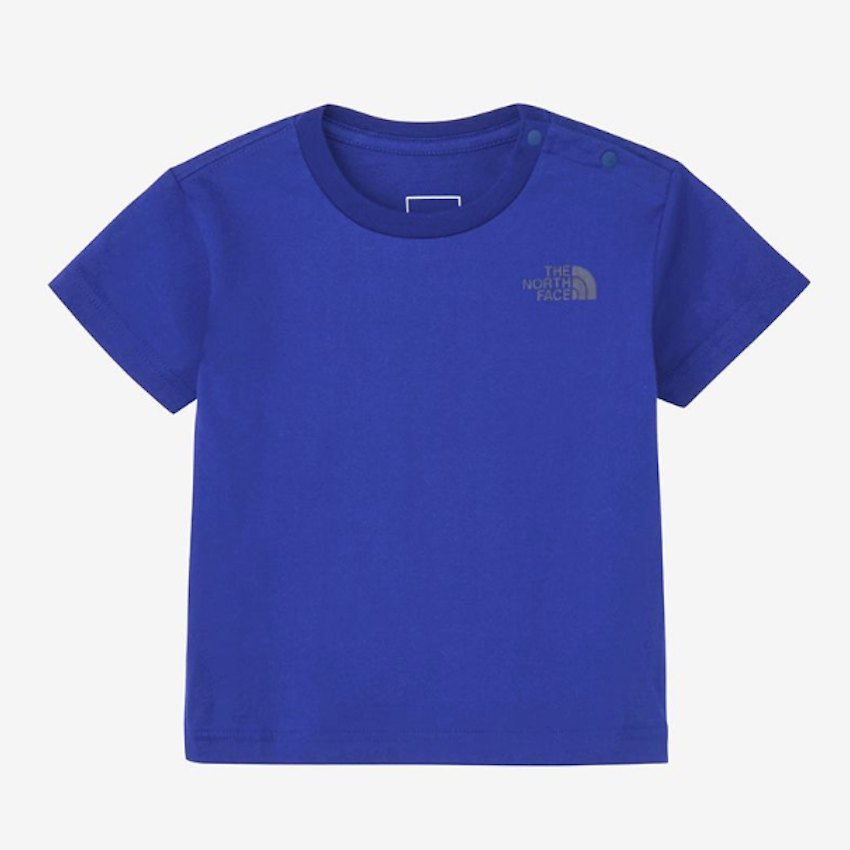 日本 2026 The North Face Toddler Short Sleeve Back Square Logo Tee 嬰兒 T-Shirt