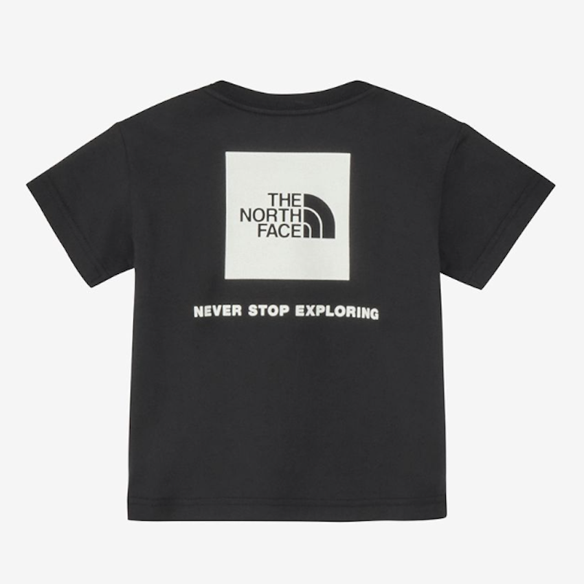 日本 2026 The North Face Toddler Short Sleeve Back Square Logo Tee 嬰兒 T-Shirt
