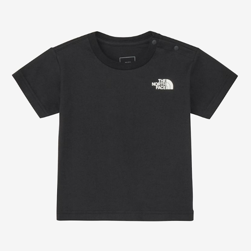 日本 2026 The North Face Toddler Short Sleeve Back Square Logo Tee 嬰兒 T-Shirt