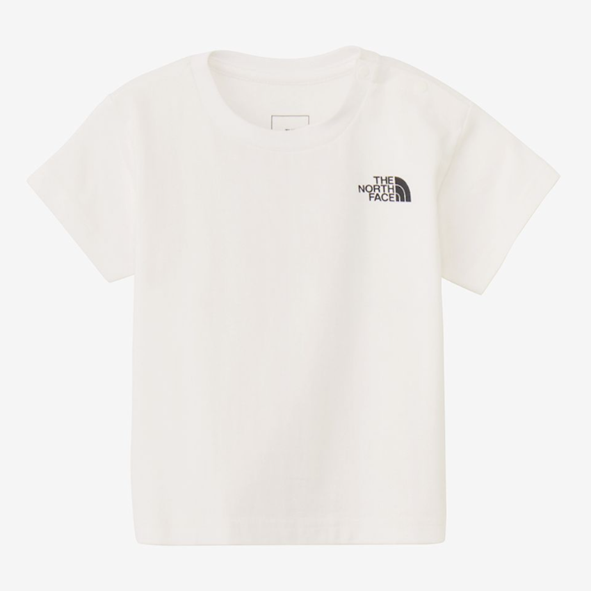 日本 2026 The North Face Toddler Short Sleeve Back Square Logo Tee 嬰兒 T-Shirt