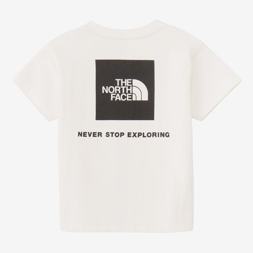 日本 2026 The North Face Toddler Short Sleeve Back Square Logo Tee 嬰兒 T-Shirt