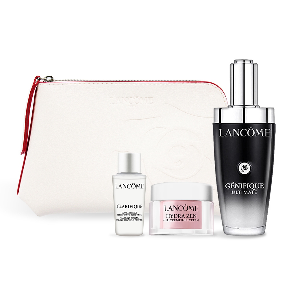 LANCOME 蘭蔻 肌因舒緩保濕時尚組/超極限賦活露一大兩小囤貨組