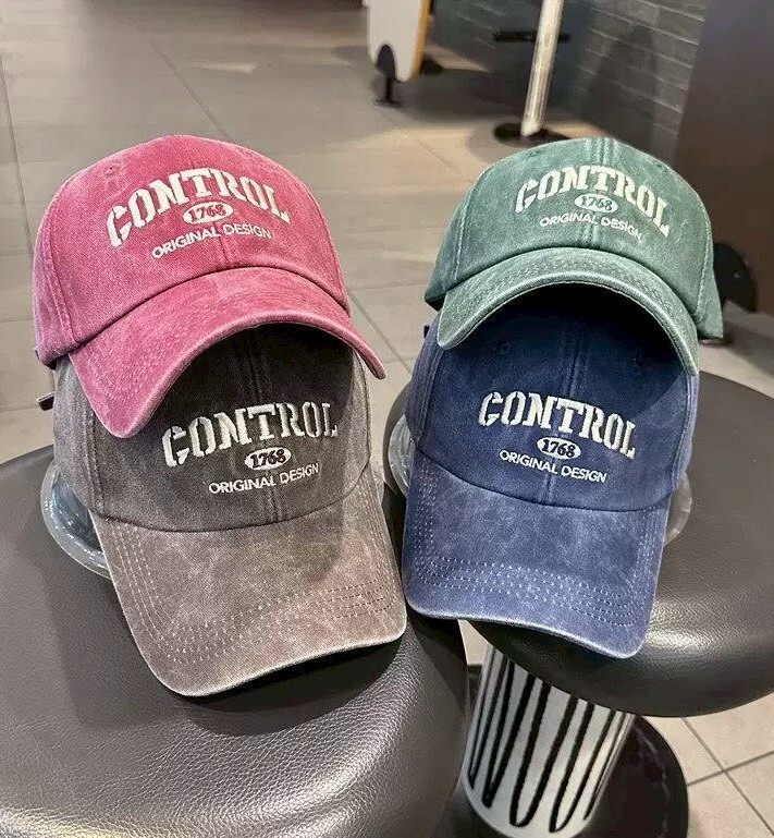 刺繡字1768水洗棒球帽