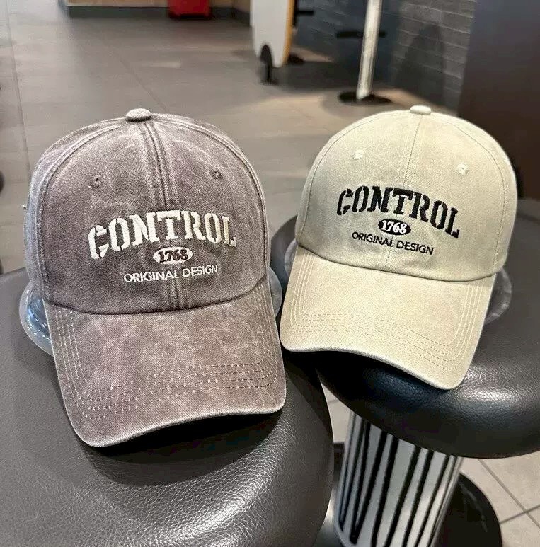 刺繡字1768水洗棒球帽