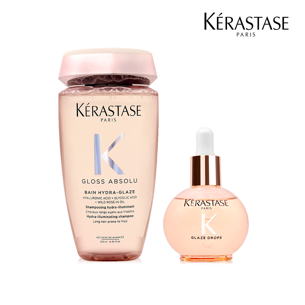 Kerastase 巴黎卡詩 釉光香頌玫瑰輕奢組 (洗髮精250ml+護髮精油45ml)