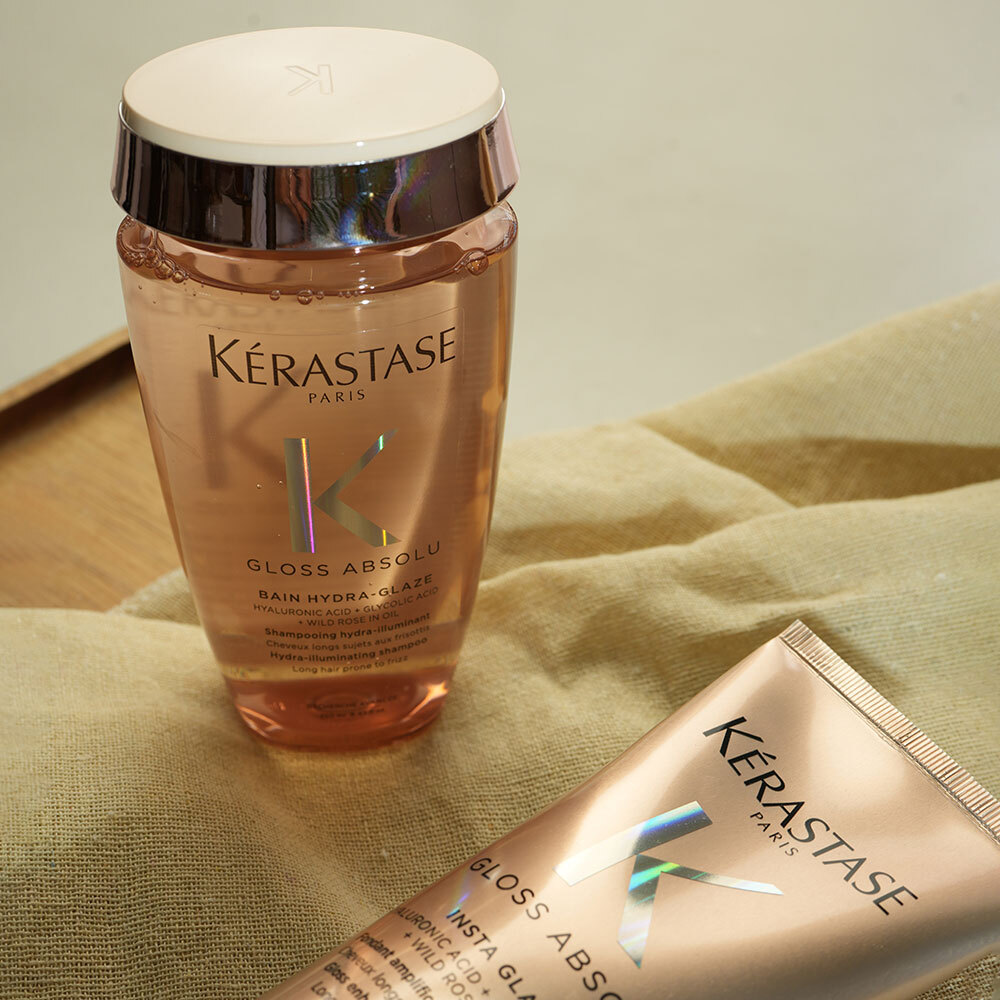 Kerastase 巴黎卡詩 釉光香頌玫瑰全能組 (洗髮精250ml+護髮乳250ml+護髮精油45ml)