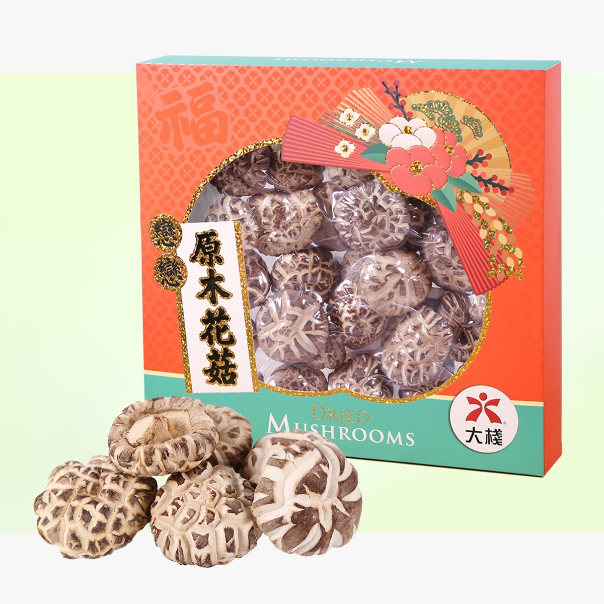 戀戀原木花菇禮盒 (200克)